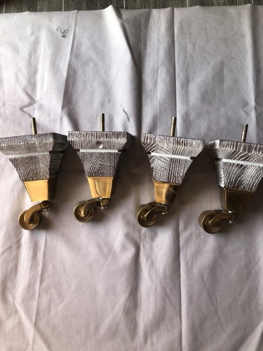 Set solid polished brass - polished,