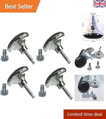 Stylish chrome furniture feet - stylish,